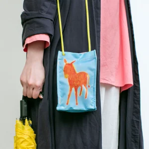 Ryoji Arai I’ll listen to you anytime, says the donkey. Drawer Pouch Dangle