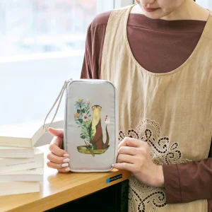Toshiyuki Fukuda Delivering Flowers Small Drawer Pouch