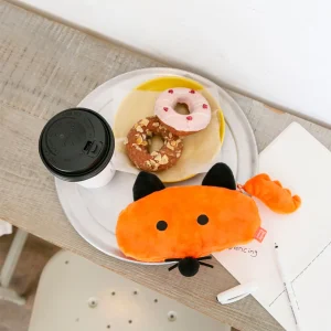 Dancing Fox Plush Toy Pouch