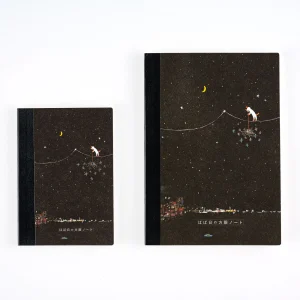 Hiroko Kubota Hobonichi Graph Notebook - Another night of falling star sparklers