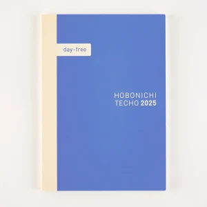 Hobonichi Techo 2025 Japanese Day-Free Book A5 Size A5 size / Monthly / Jan start / Mon start
