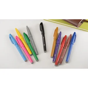 Pentel Brush-Touch Felt Tip Pen 0.7～1.5ｍｍ