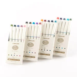 Sailor Shikiori Calligraphy Pen 5 Colors Set