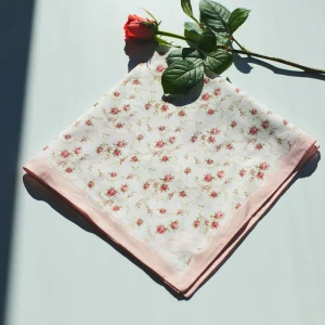 Classic Fabrics Petite Roses Handkerchief